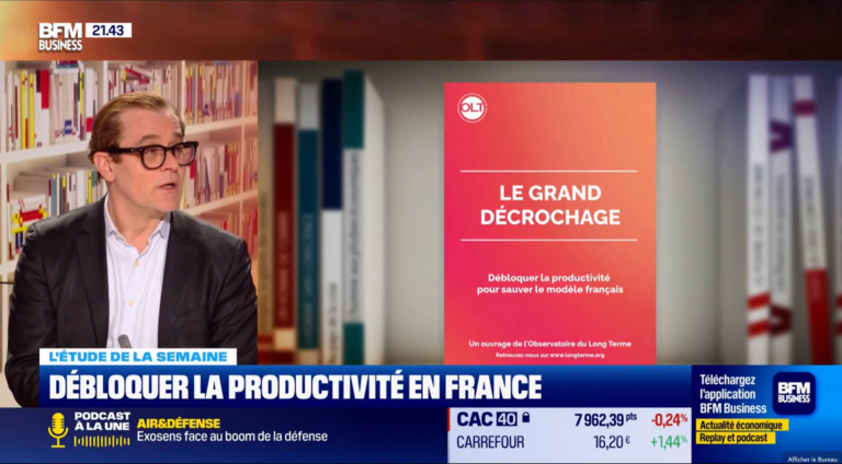 Présentation de « Le Grand Décrochage » sur BFM, la librairie de l&rsquo;Eco.